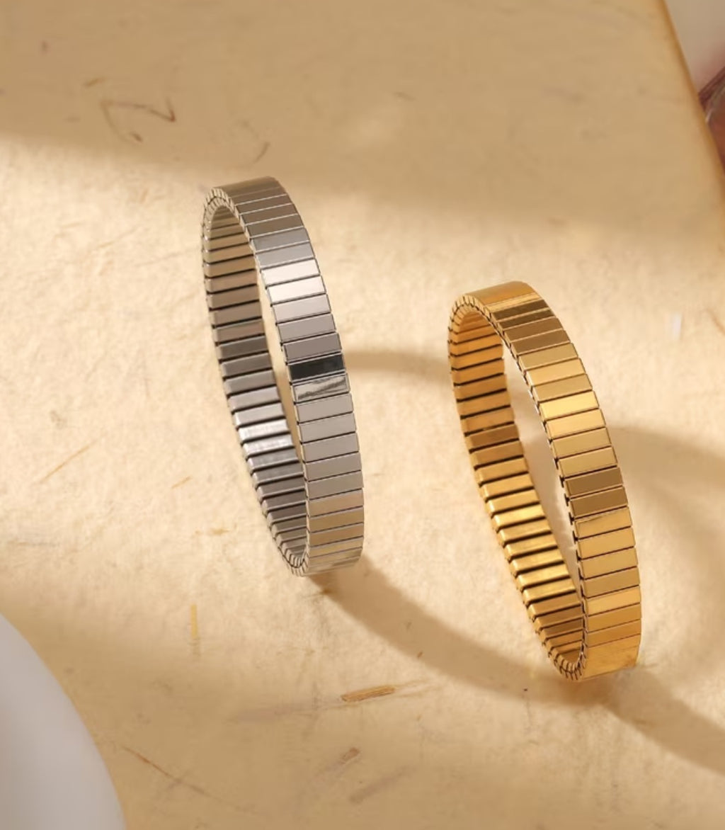 Stretch Tile Pattern Bracelet