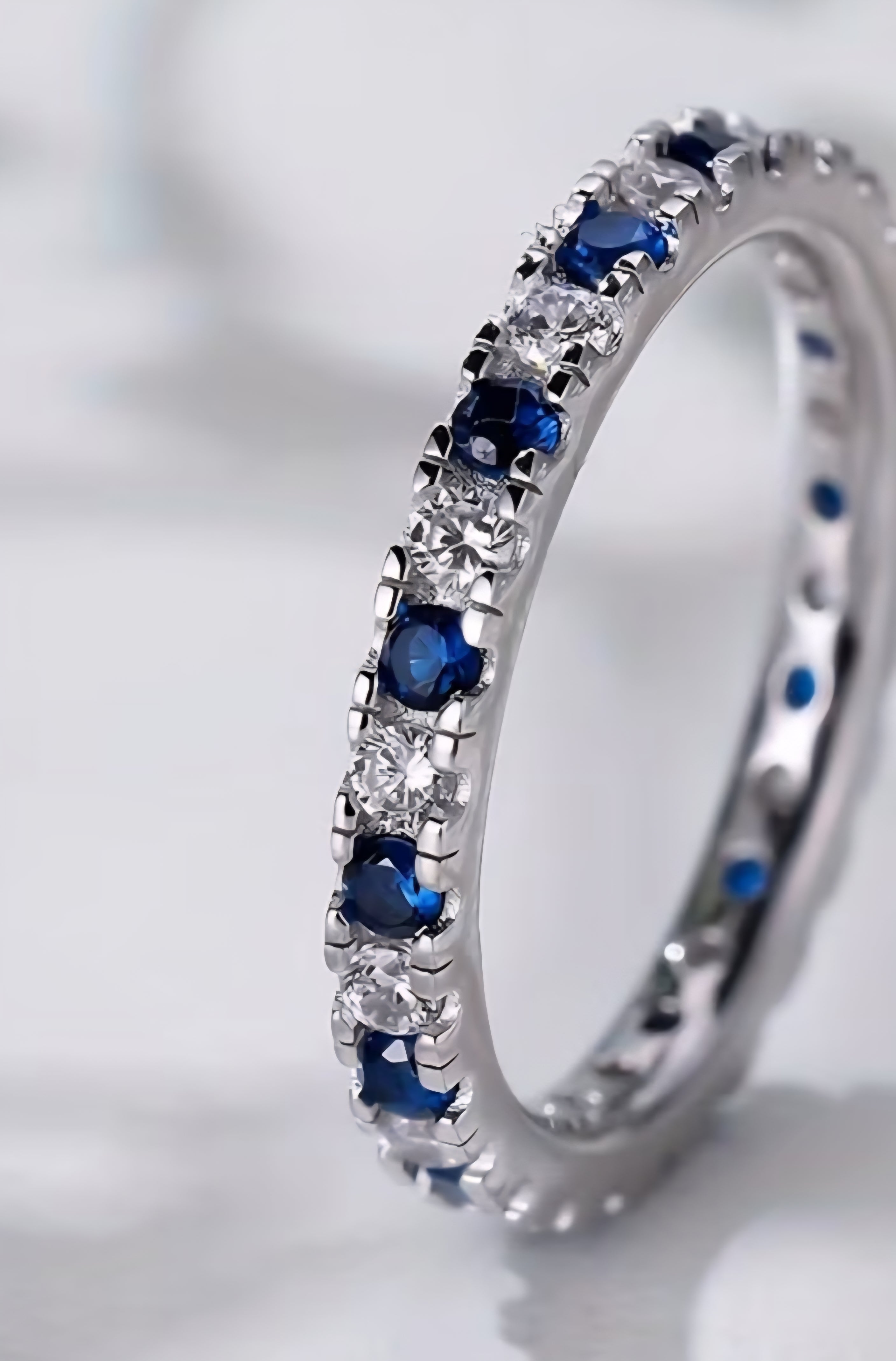 925 Sterling Silver Eternity Ring