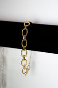 Oval Twisted Wire Bracelet