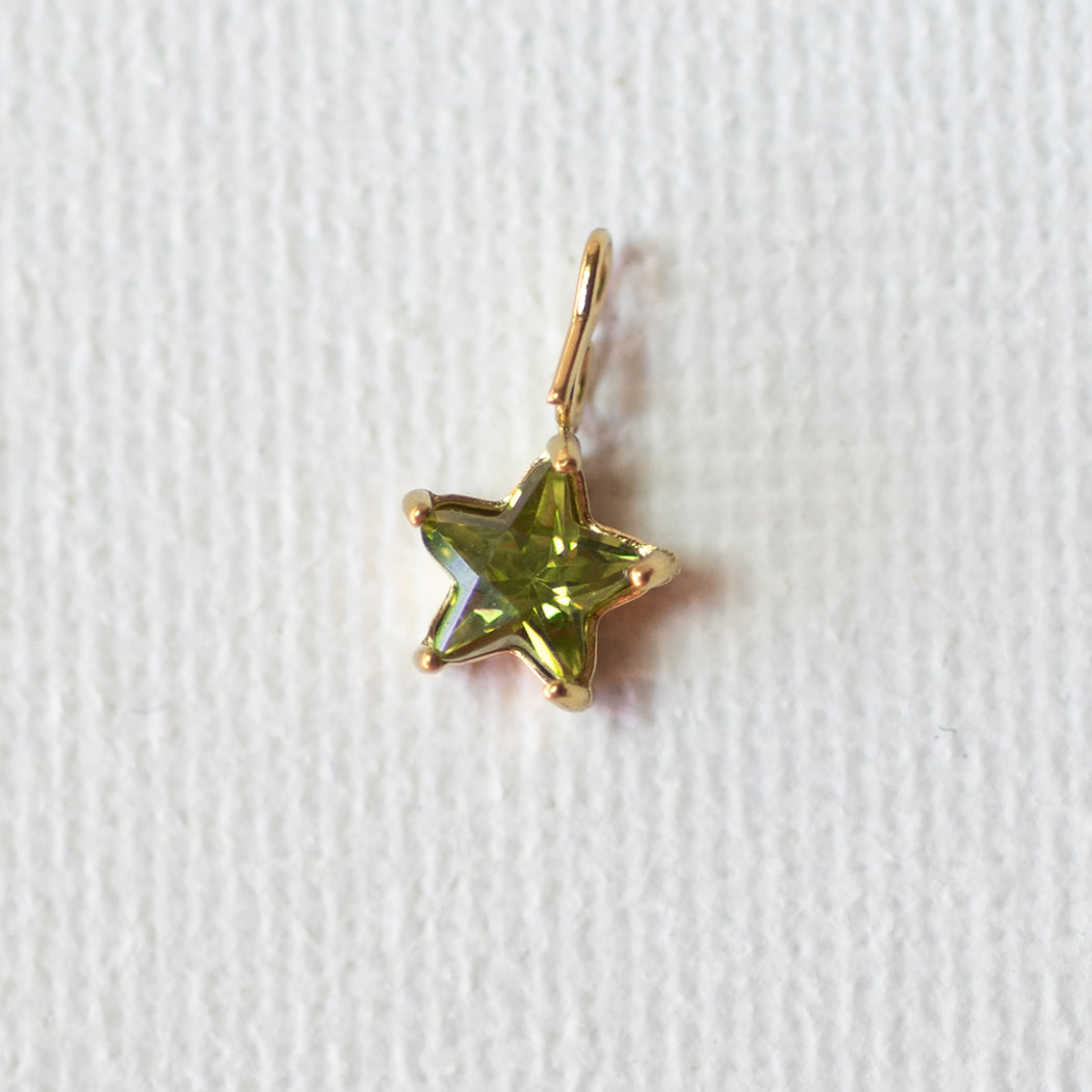 5 Point Star Charm — 316L Stainless Steel - Charm