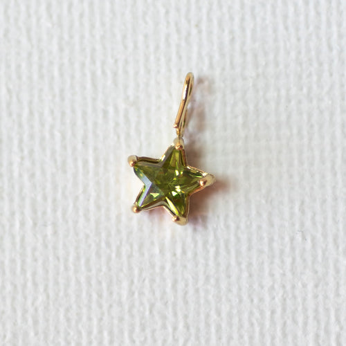 5 Point Star Charm — 316L Stainless Steel - Charm