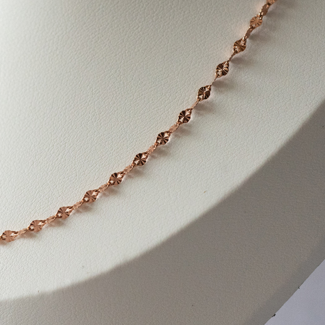 925 Sterling Silver Lip Chain - Necklace