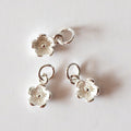 925 Sterling Silver Peach Blossom Charm