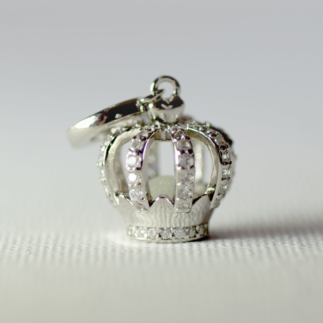 925 Sterling Silver Queen’s Crown Charm - Charm