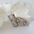 925 Sterling Silver Vintage Earrings - Earrings