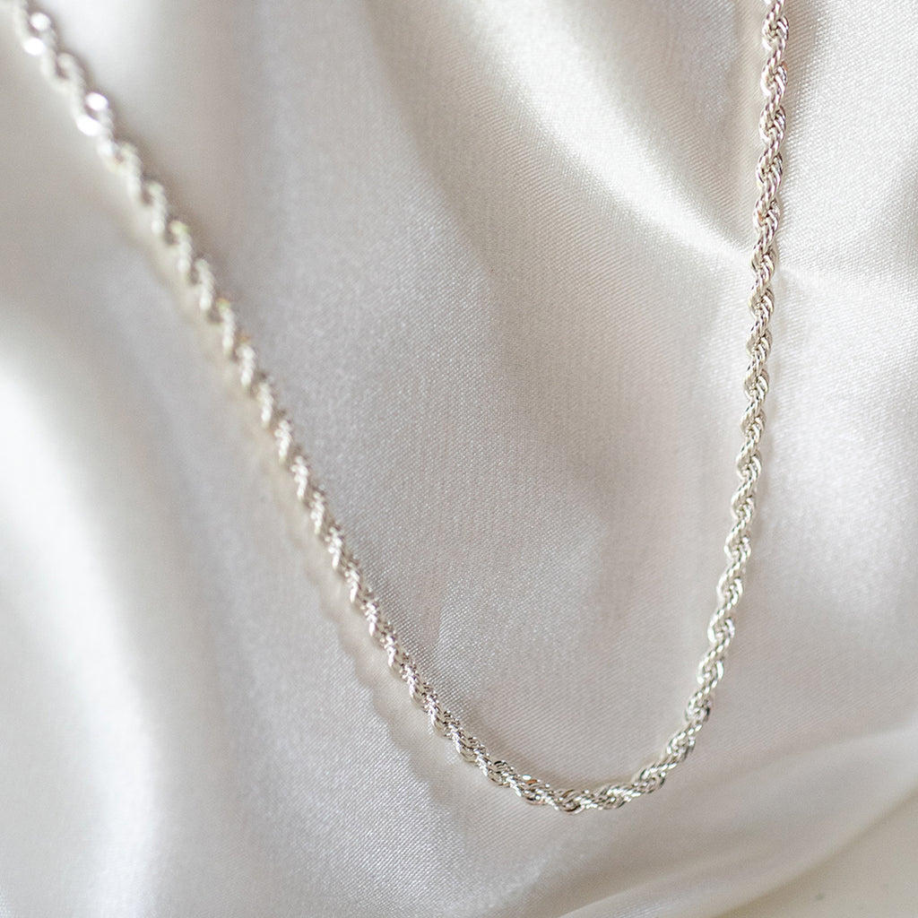 2mm Twisted Rope Necklace