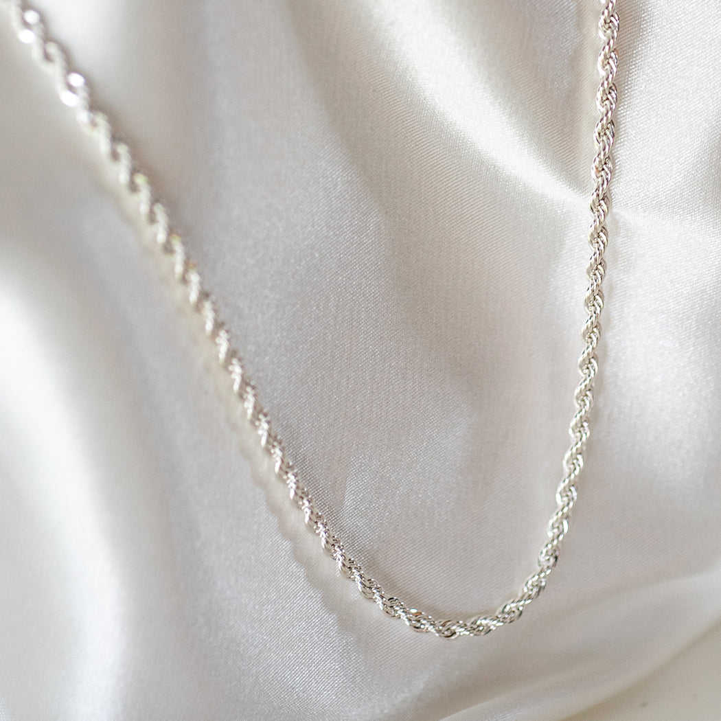 2mm Twisted Rope Necklace