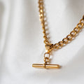 Figaro T bar Pendant Necklace
