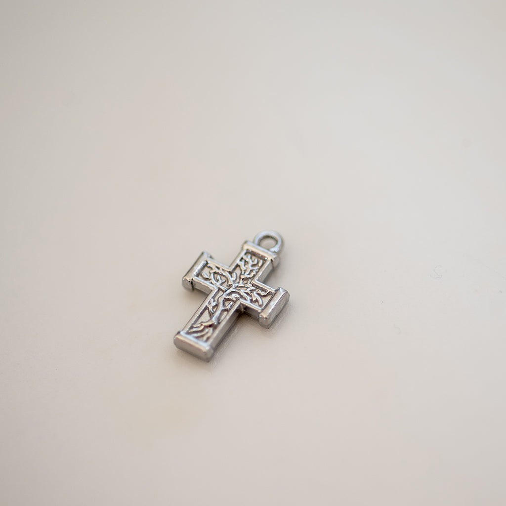 Antique Look Cross Charm