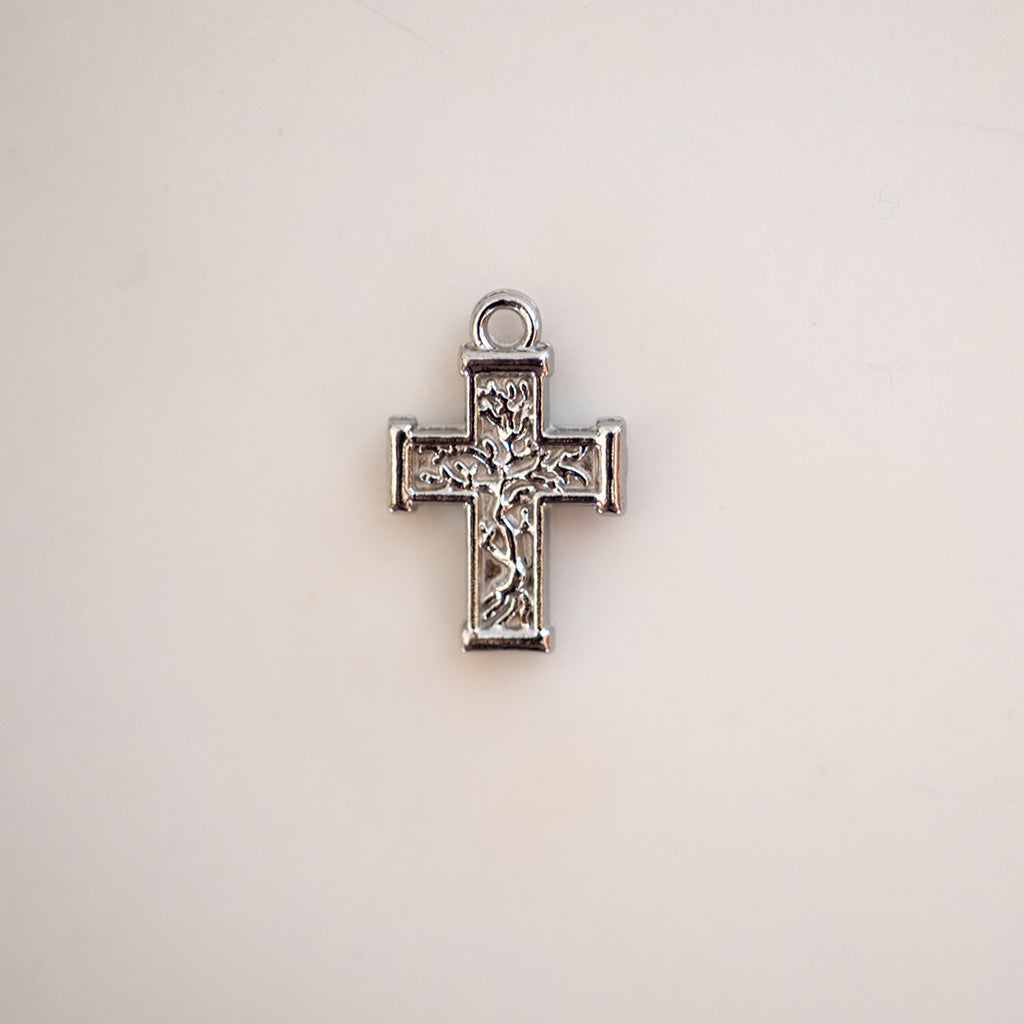 Antique Look Cross Charm