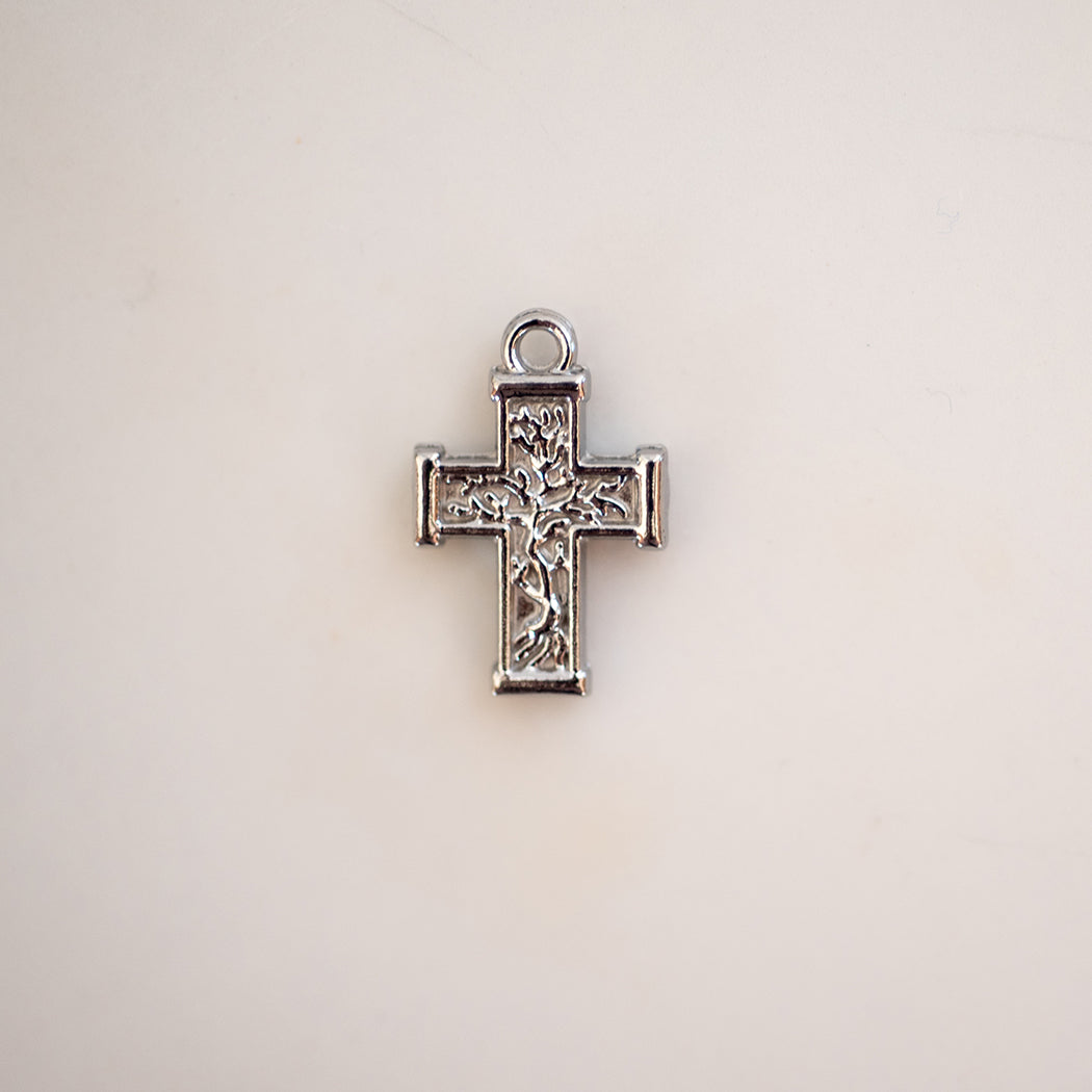 Antique Look Cross Charm