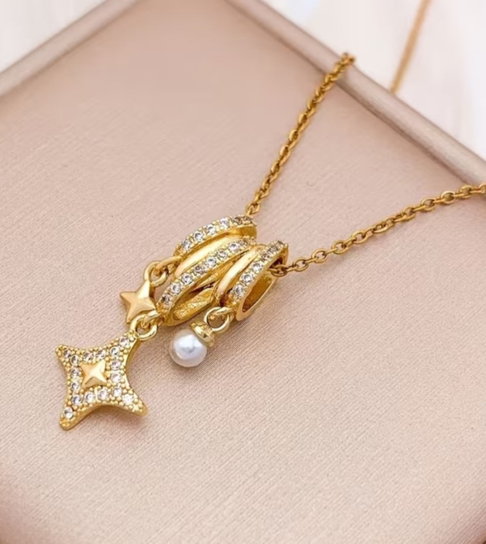 Star Element Charm Necklace