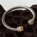 Adjustable Titanium Steel Cuff Bracelet - Bracelet