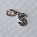 Alphabet Letter Charm 925 Sterling Silver - Charm