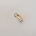 Crystal Clear Rectangle Charm
