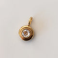 April Boho Birthstone Charm - Diamond