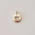 April Boho Birthstone Charm - Diamond