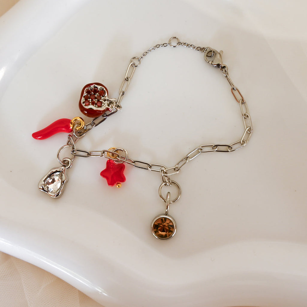 Dainty Paperclip Bracelet