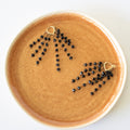 Elegant Tassel Ear Cuff Earrings — 316L Stainless Steel - Black - Earrings