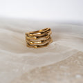 4 Layer Bamboo Joint Ring
