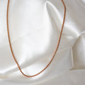 Rose Gold Sparkle Clavicle Necklace