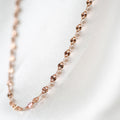 925 Sterling Silver Ultra Fine Lip Chain