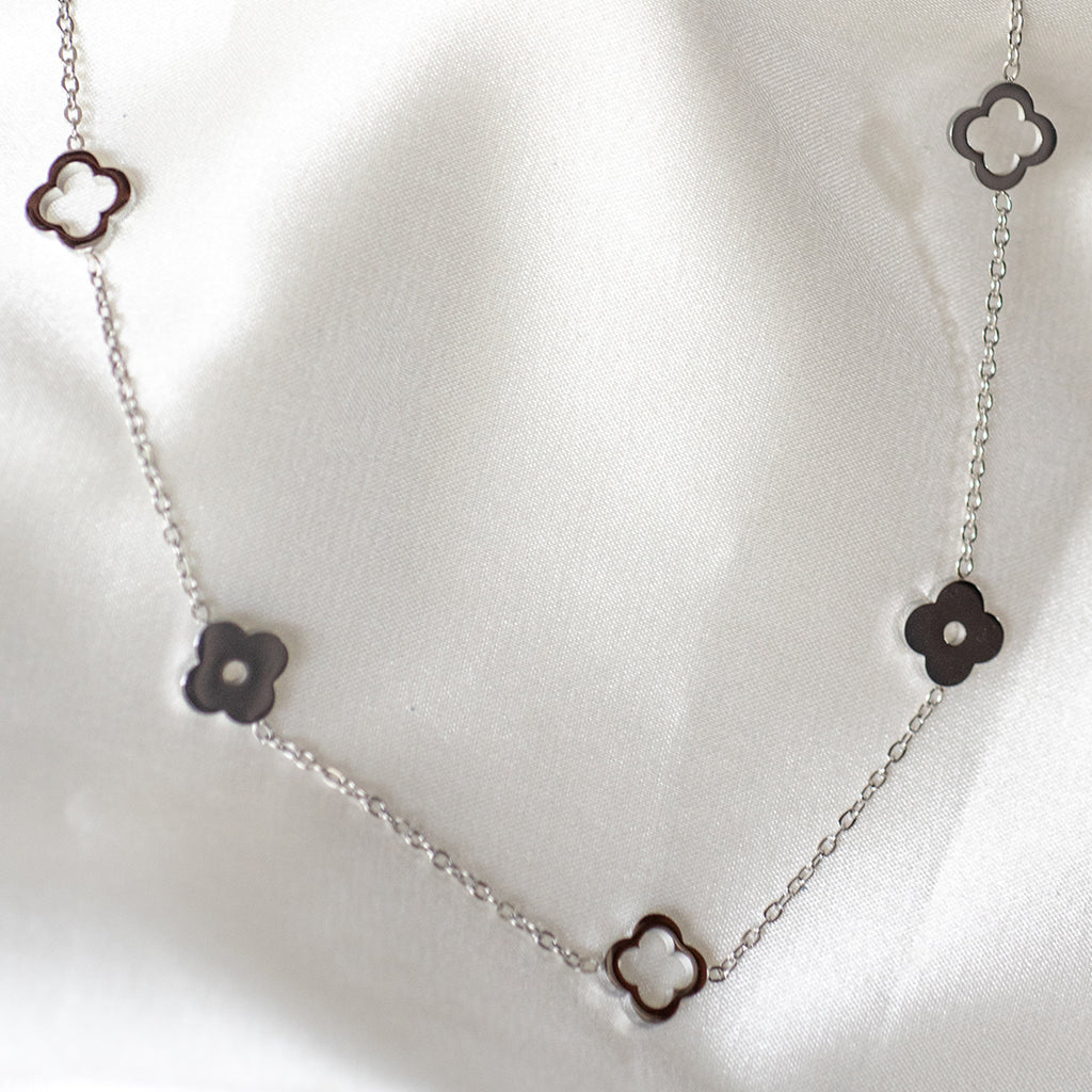 Lucky Clover, Clavicle Necklace