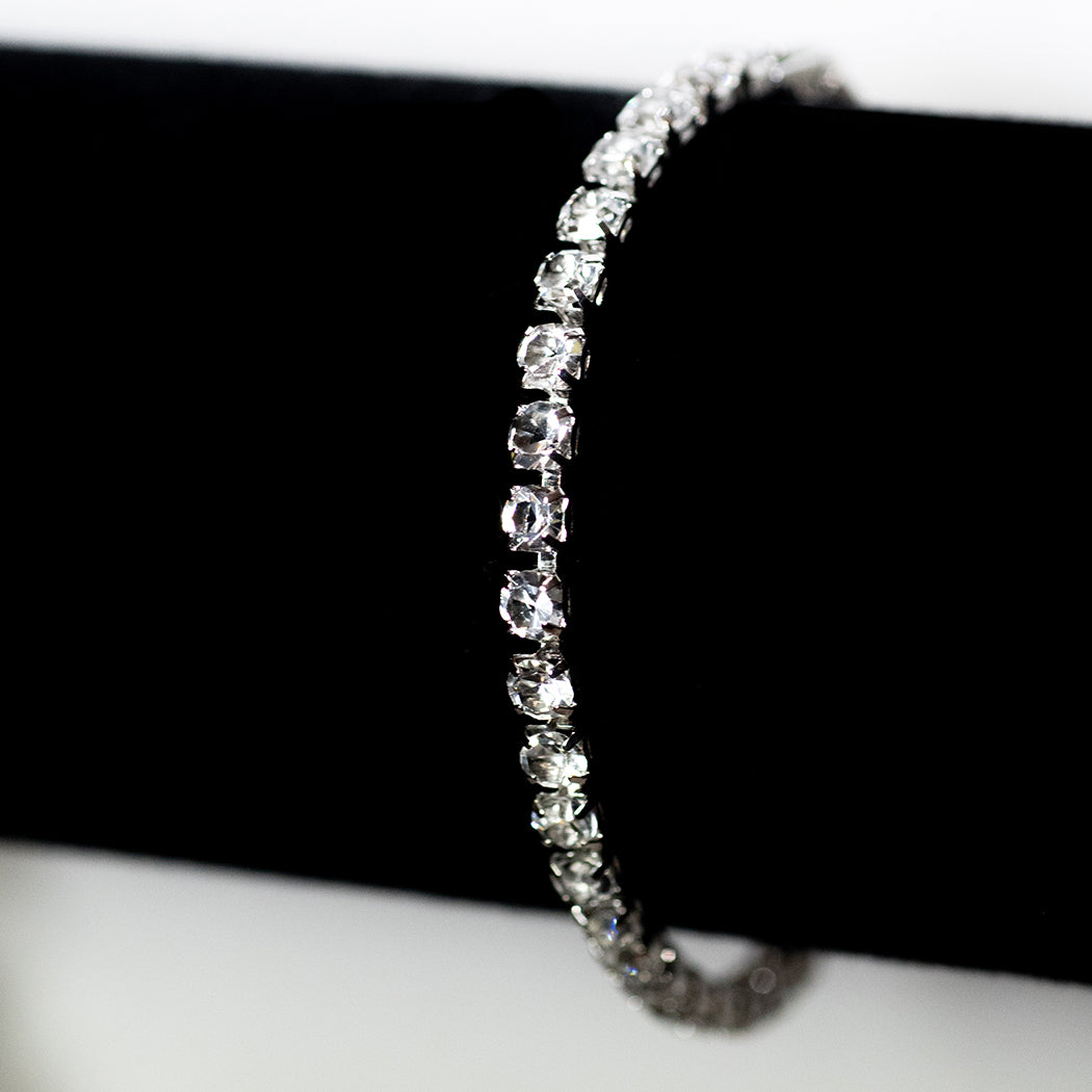 Round Zirconia Tennis Bracelet