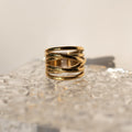 Wide multi layer Ring
