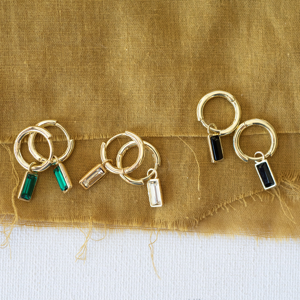 Gold Vintage Drop Earrings — 316L Stainless Steel - Earrings