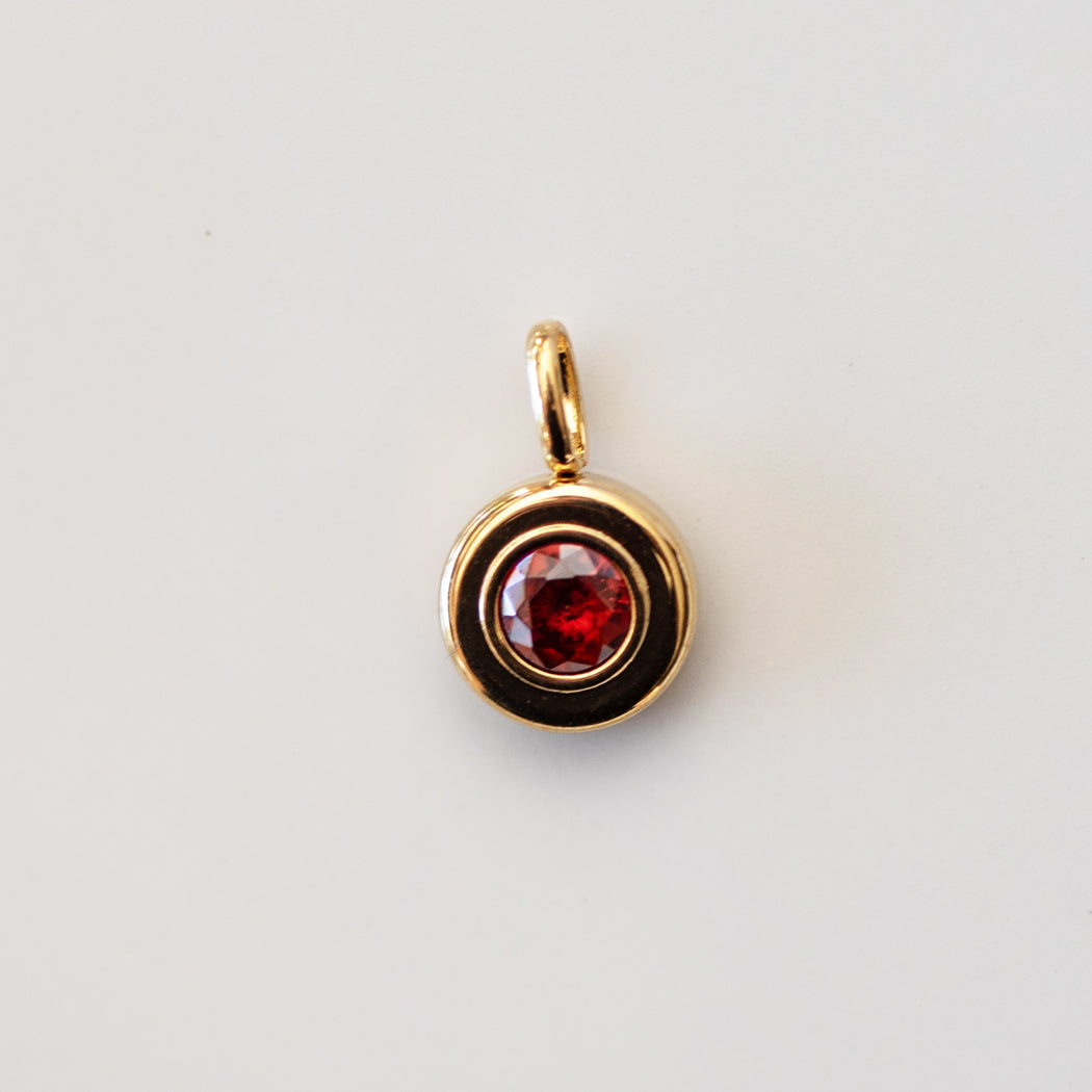 July Boho Birthstone - Ruby