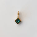 March Boho Birthstone Charm - Aquamarine