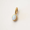 October Boho Birthstone Charm - Opal