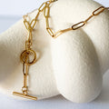 OT Clasp Pendant Necklace – 316L Stainless Steel - Necklace