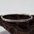 Oval Rhinestone Clasp Bracelet 316L Stainless Steel - Bracelet