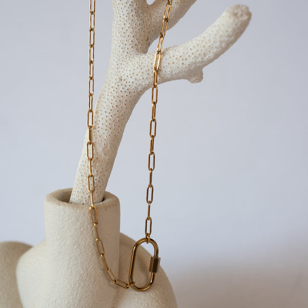 Paper Clip Buckle chain
