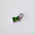 Trendy Exquisite Colourful 4 Claw Square Zirconia Pendant - Charm