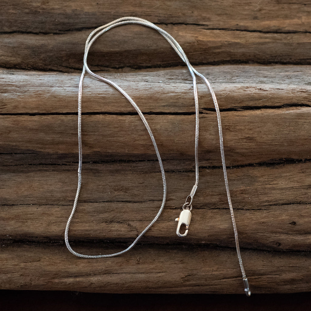 Ultra Thin 1mm Snake Chain Necklace – 316L Stainless Steel - Necklace