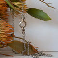 Vintage Style Buckle Necklace — 316L Stainless Steel - Necklace